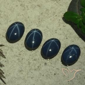 Shop natural 4.04ct ディープブルー スターサファイア gems, 楕円形, from タイ at GemSelect. In stock, global shipping!