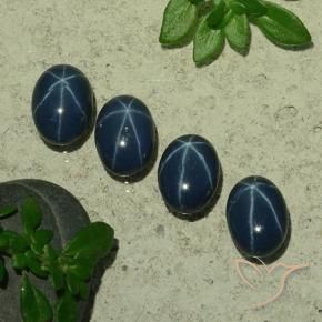 Shop natural 4.94ct 濃い紺 スターサファイア gems, 楕円形, from タイ at GemSelect. In stock, global shipping!