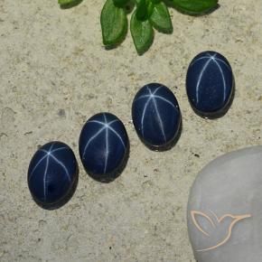 Shop natural 3.89ct ダークブルー スターサファイア gems, 楕円形, from タイ at GemSelect. In stock, global shipping!