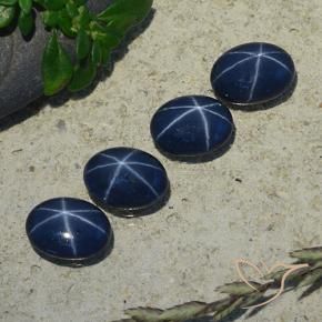 Shop natural 3.80ct ディープブルー スターサファイア gems, 楕円形, from タイ at GemSelect. In stock, global shipping!