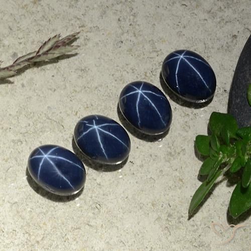 Shop natural 6.34ct ディープブルー スターサファイア gems, 楕円形, from タイ at GemSelect. In stock, global shipping!