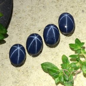 Shop natural 4.34ct 濃い紺 スターサファイア gems, 楕円形, from タイ at GemSelect. In stock, global shipping!