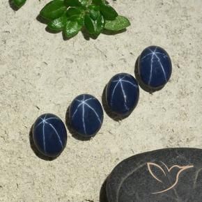 Shop natural 3.86ct ディープブルー スターサファイア gems, 楕円形, from タイ at GemSelect. In stock, global shipping!