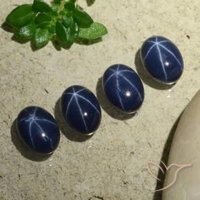 Shop natural 6.26ct ディープブルー スターサファイア gems, 楕円形, from タイ at GemSelect. In stock, global shipping!