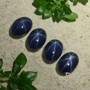 Shop natural 4.39ct ディープブルー スターサファイア gems, 楕円形, from タイ at GemSelect. In stock, global shipping!