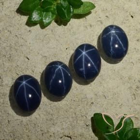 Shop natural 4.08ct ダークブルー スターサファイア gems, 楕円形, from タイ at GemSelect. In stock, global shipping!