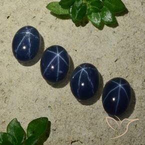 Shop natural 4.08ct ダークブルー スターサファイア gems, 楕円形, from タイ at GemSelect. In stock, global shipping!