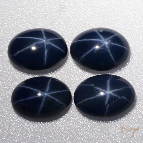 Shop natural 4.29ct ディープブルー スターサファイア gems, 楕円形, from タイ at GemSelect. In stock, global shipping!