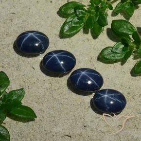 Shop natural 3.82ct ダークブルー スターサファイア gems, 楕円形, from タイ at GemSelect. In stock, global shipping!