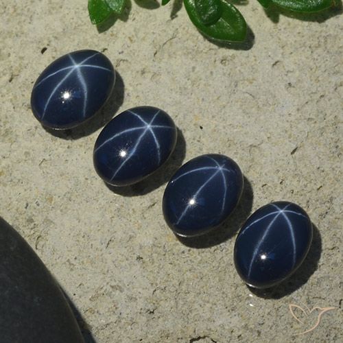 Shop natural 5.37ct ディープブルー スターサファイア gems, 楕円形, from タイ at GemSelect. In stock, global shipping!