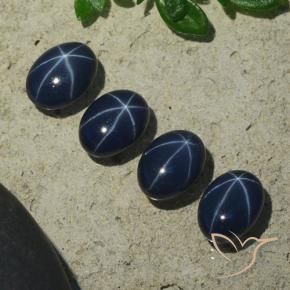 Shop natural 5.37ct ディープブルー スターサファイア gems, 楕円形, from タイ at GemSelect. In stock, global shipping!