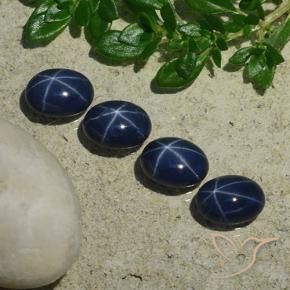 Shop natural 4.95ct ディープブルー スターサファイア gems, 楕円形, from タイ at GemSelect. In stock, global shipping!