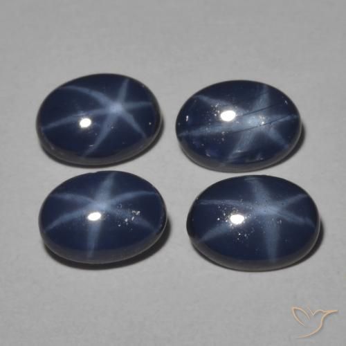 Shop natural 3.73ct ダークブルー スターサファイア gems, 楕円形, from タイ at GemSelect. In stock, global shipping!