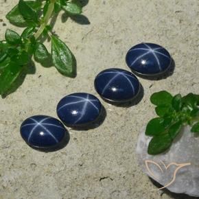 Shop natural 4.08ct ディープブルー スターサファイア gems, 楕円形, from タイ at GemSelect. In stock, global shipping!