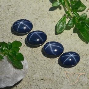 Shop natural 4.08ct ディープブルー スターサファイア gems, 楕円形, from タイ at GemSelect. In stock, global shipping!