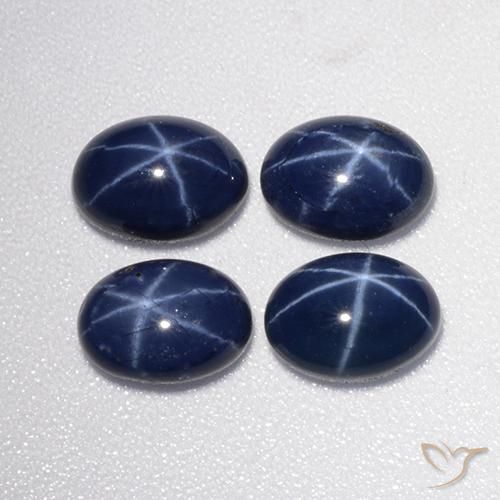 Shop natural 5.13ct ディープブルー スターサファイア gems, 楕円形, from タイ at GemSelect. In stock, global shipping!
