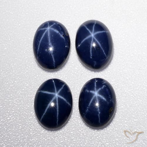 Shop natural 5.13ct ディープブルー スターサファイア gems, 楕円形, from タイ at GemSelect. In stock, global shipping!