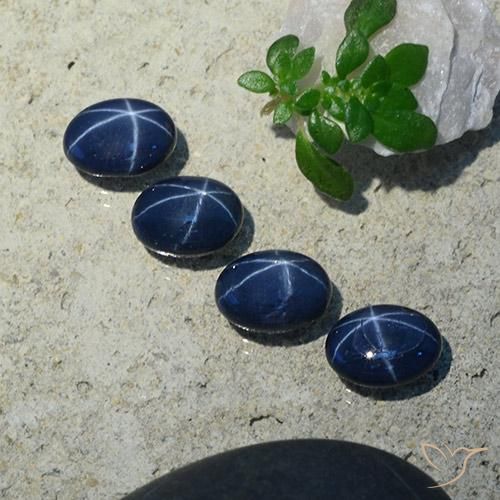 Shop natural 4.71ct ディープブルー スターサファイア gems, 楕円形, from タイ at GemSelect. In stock, global shipping!
