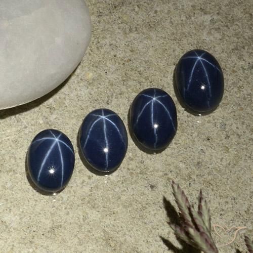 Shop natural 3.82ct ディープブルー スターサファイア gems, 楕円形, from タイ at GemSelect. In stock, global shipping!