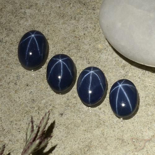 Shop natural 3.82ct ディープブルー スターサファイア gems, 楕円形, from タイ at GemSelect. In stock, global shipping!