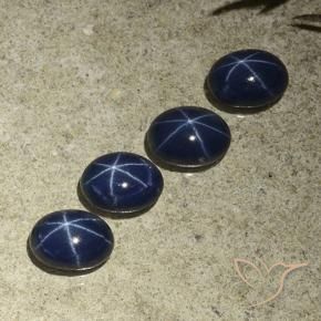 Shop natural 4.90ct ダークブルー スターサファイア gems, 楕円形, from タイ at GemSelect. In stock, global shipping!