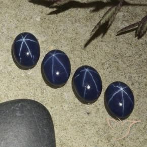 Shop natural 3.73ct ディープブルー スターサファイア gems, 楕円形, from タイ at GemSelect. In stock, global shipping!