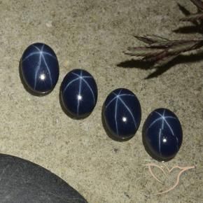 Shop natural 4.24ct ダークブルー スターサファイア gems, 楕円形, from タイ at GemSelect. In stock, global shipping!