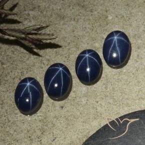 Shop natural 4.24ct ダークブルー スターサファイア gems, 楕円形, from タイ at GemSelect. In stock, global shipping!