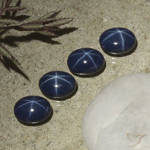 Shop natural 5.26ct ディープブルー スターサファイア gems, 楕円形, from タイ at GemSelect. In stock, global shipping!