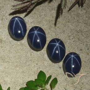 Shop natural 4.57ct ディープブルー スターサファイア gems, 楕円形, from タイ at GemSelect. In stock, global shipping!
