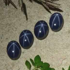 Shop natural 4.57ct ディープブルー スターサファイア gems, 楕円形, from タイ at GemSelect. In stock, global shipping!