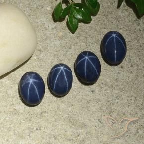 Shop natural 4.27ct ディープブルー スターサファイア gems, 楕円形, from タイ at GemSelect. In stock, global shipping!