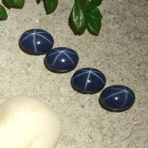Shop natural 3.91ct ディープブルー スターサファイア gems, 楕円形, from タイ at GemSelect. In stock, global shipping!