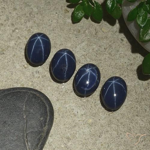 Shop natural 3.81ct ダークブルー スターサファイア gems, 楕円形, from タイ at GemSelect. In stock, global shipping!