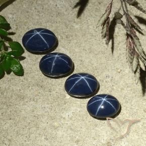Shop natural 4.58ct ディープブルー スターサファイア gems, 楕円形, from タイ at GemSelect. In stock, global shipping!