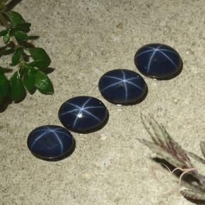 Shop natural 3.80ct ディープブルー スターサファイア gems, 楕円形, from タイ at GemSelect. In stock, global shipping!