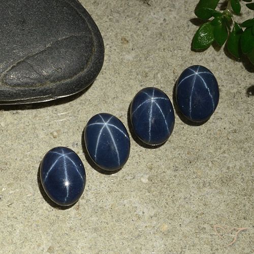 Shop natural 4.54ct 濃い紺 スターサファイア gems, 楕円形, from タイ at GemSelect. In stock, global shipping!