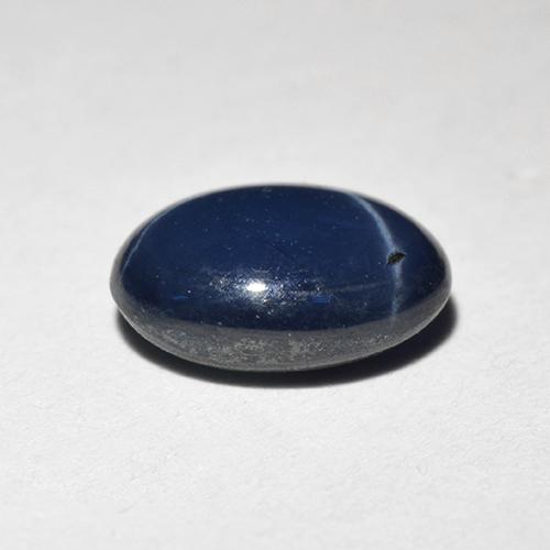 1.18カラットの天然ミッドナイトブルースターサファイア（7.1×5.2 mm・オーバルカット）
