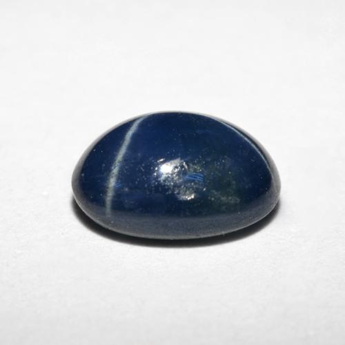 1.20カラットの天然ディープブルースターサファイア（6.8×5 mm・オーバルカット）