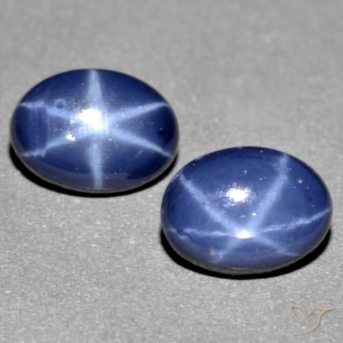 2.2 カラット ブルー スター サファイア、7 x 5.3 mm オーバル カット、マダガスカル産, Photo A