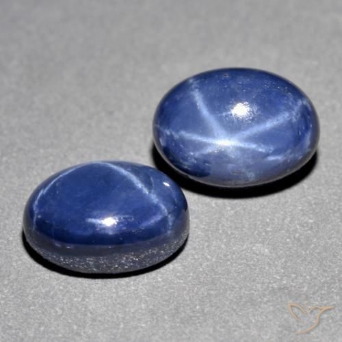 Shop natural 3.29ct ディープブルー スターサファイア gems, 楕円形, from マダガスカル at GemSelect. In stock, global shipping!
