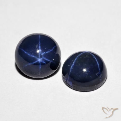 Shop natural 4.88ct ネイビーブルー スターサファイア gems, ラウンド, from タイ at GemSelect. In stock, global shipping!