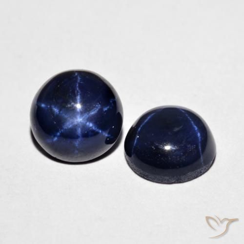 Shop natural 4.11ct ネイビーブルー スターサファイア gems, ラウンド, from タイ at GemSelect. In stock, global shipping!