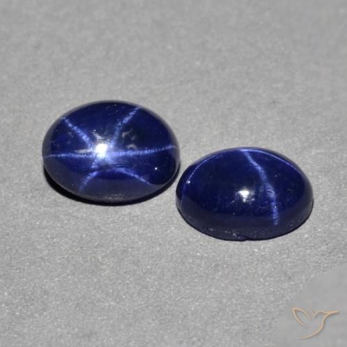 Shop natural 2.48ct ネイビーブルー スターサファイア gems, 楕円形, from タイ at GemSelect. In stock, global shipping!