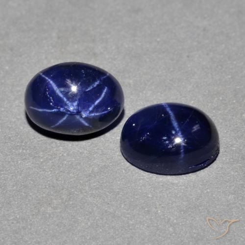 Shop natural 3.18ct ネイビーブルー スターサファイア gems, 楕円形, from タイ at GemSelect. In stock, global shipping!