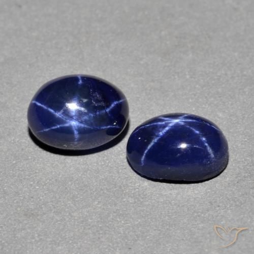 Shop natural 3.10ct ネイビーブルー スターサファイア gems, 楕円形, from タイ at GemSelect. In stock, global shipping!
