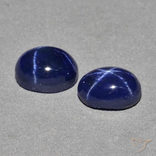 Shop natural 3.10ct ネイビーブルー スターサファイア gems, 楕円形, from タイ at GemSelect. In stock, global shipping!