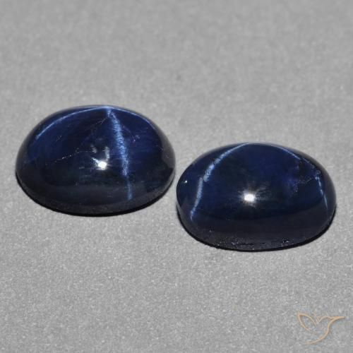 Shop natural 2.69ct ディープブルー スターサファイア gems, 楕円形, from タイ at GemSelect. In stock, global shipping!