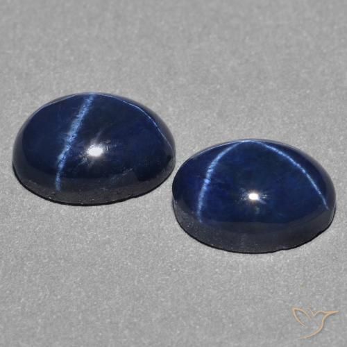 Shop natural 3.03ct ディープブルー スターサファイア gems, 楕円形, from タイ at GemSelect. In stock, global shipping!