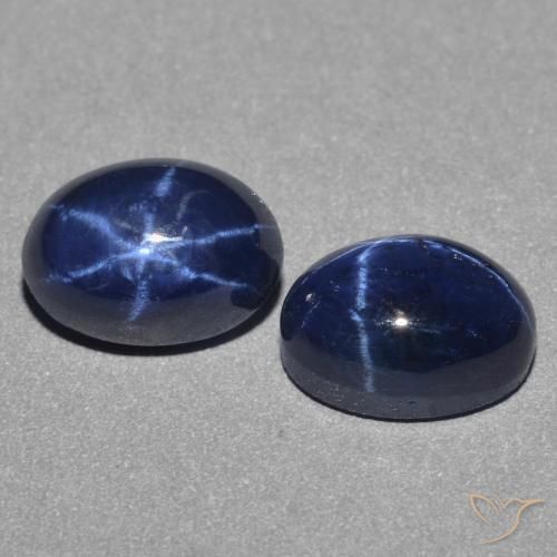 Shop natural 3.28ct ダークブルー スターサファイア gems, 楕円形, from タイ at GemSelect. In stock, global shipping!